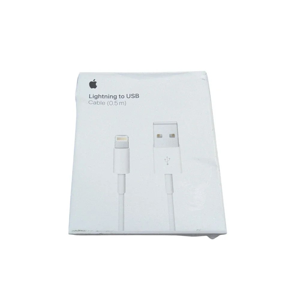 E3-OB Apple Lightning to USB Cable‎ in White (0.5 m) ME291AM/A - Genuine